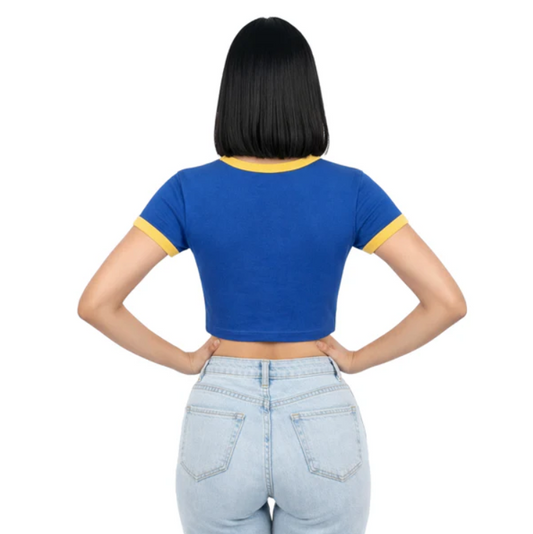 Baby Look Brasil Azul | Copa 2026/2027 - Feminino